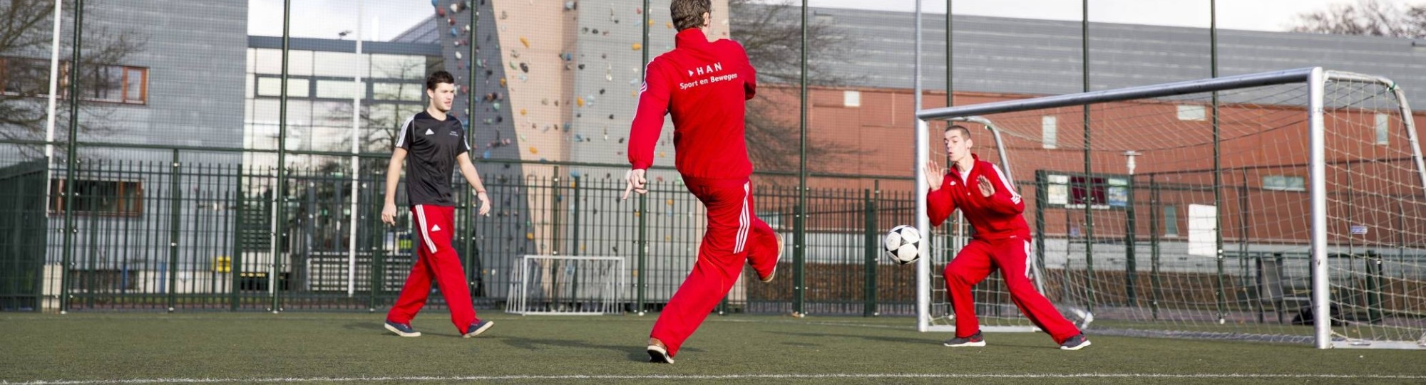 Sport studenten trainingspak voetbal