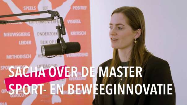 master sport-en-beweeginnovatie Sacha voltijd 2024