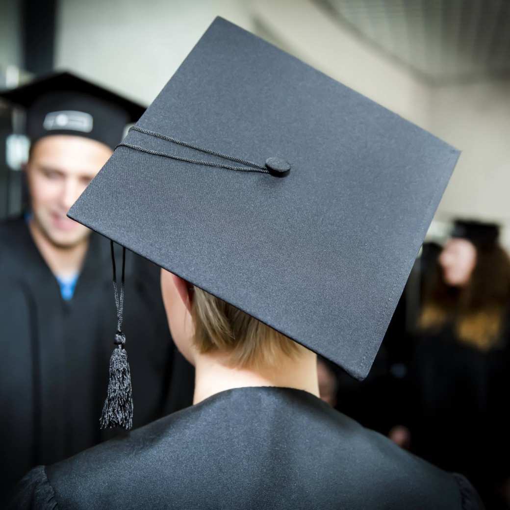 Afstuderen, graduation ceremony