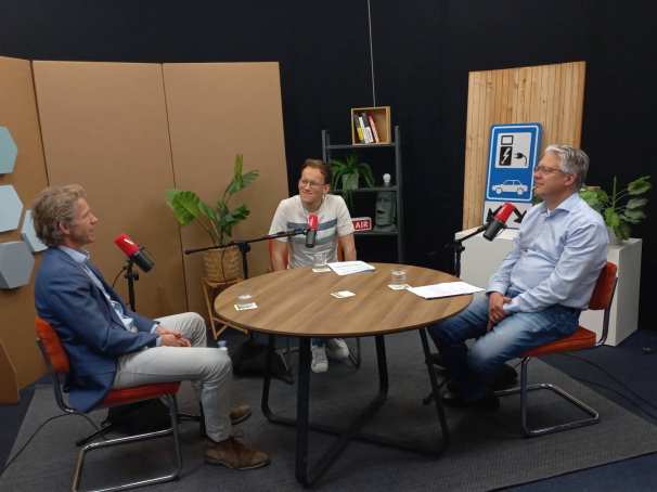 Podcast energietransitie. SEECE, Alfred Schut, Erik Linthorst en Jos Sanders