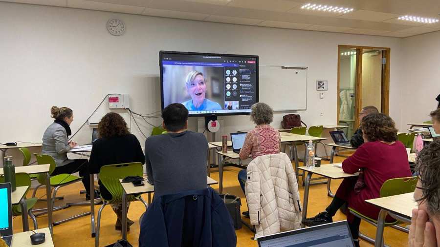 Gastcollege Christine Rubie-Davies bij Master Ontwerpen van Eigentijds Leren