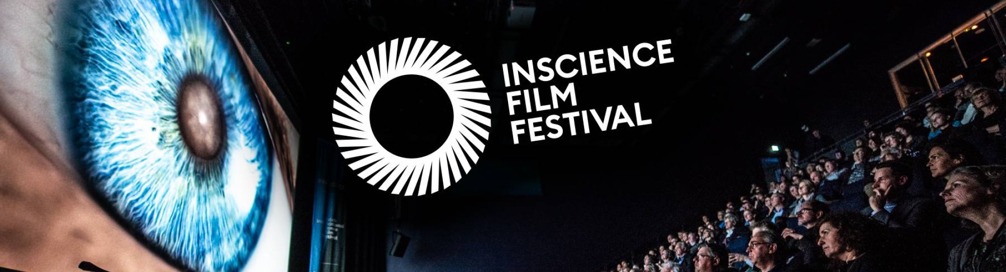 Logo en sfeerbeeld InScience filmfestival Nijmegen editie 2024.