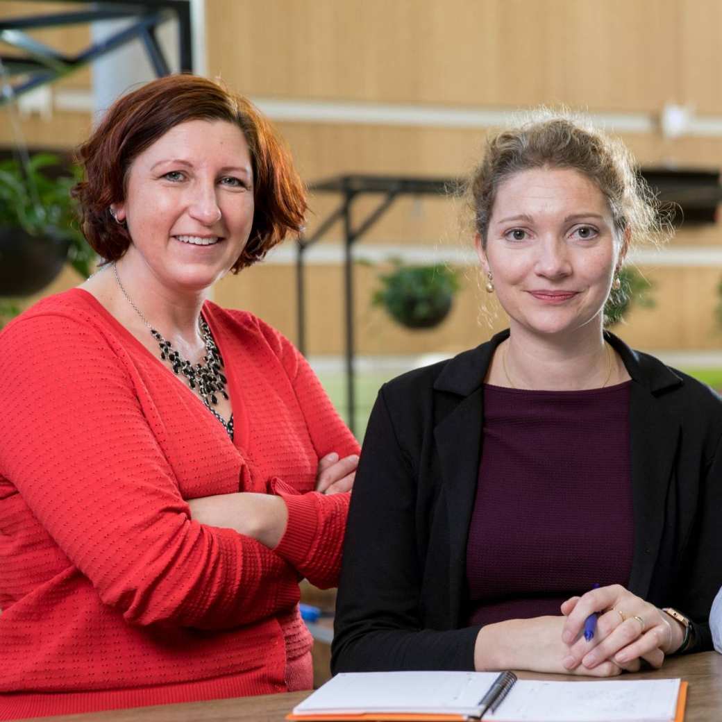 met drie geschiedenis docenten