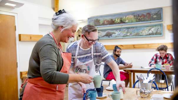 wijkcentrum sociaal samenwerken