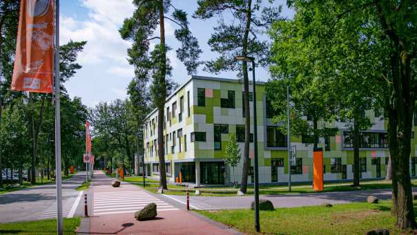 sport en bewegen, Papendal, Arnhem, volledig gebouw