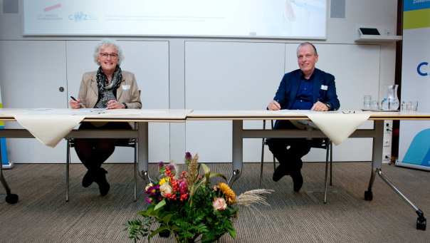 Ondertekening van intentieverklaring tussen HAN en CWZ