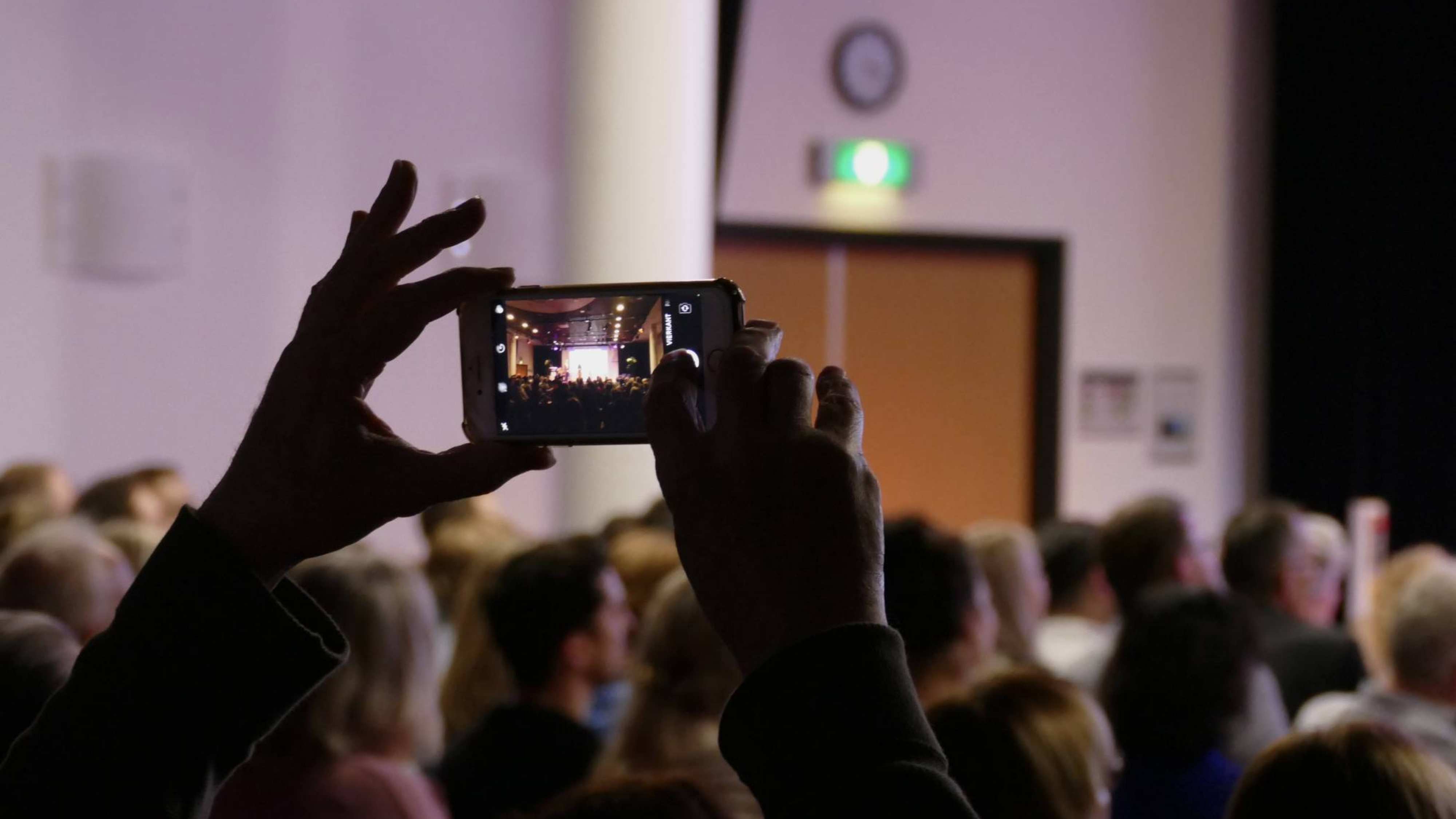 Publiek bij De Grote Generatieshow