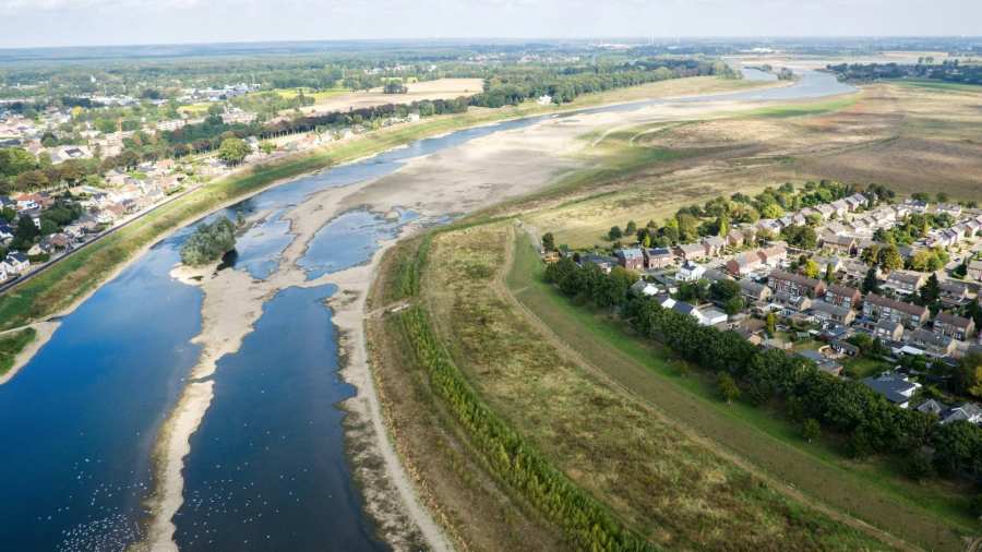 ResiRiver. Vaargeul. Beeld van RWS dat vrij te gebruiken is met bronvermelding