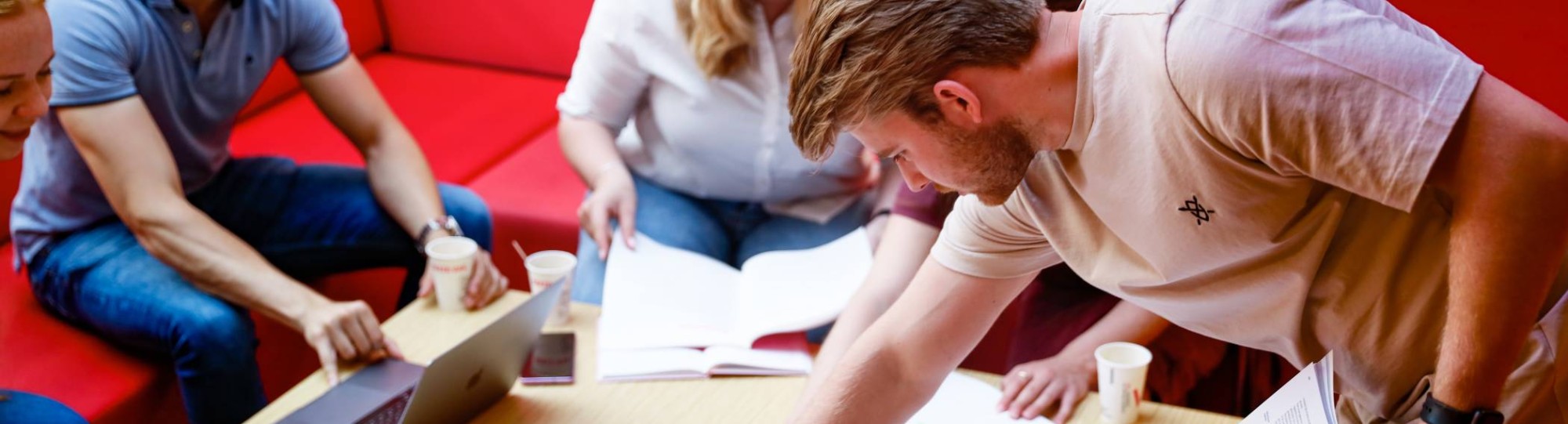 studenten groep werkoverleg