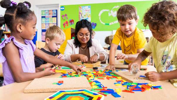 Kinderen in de klas