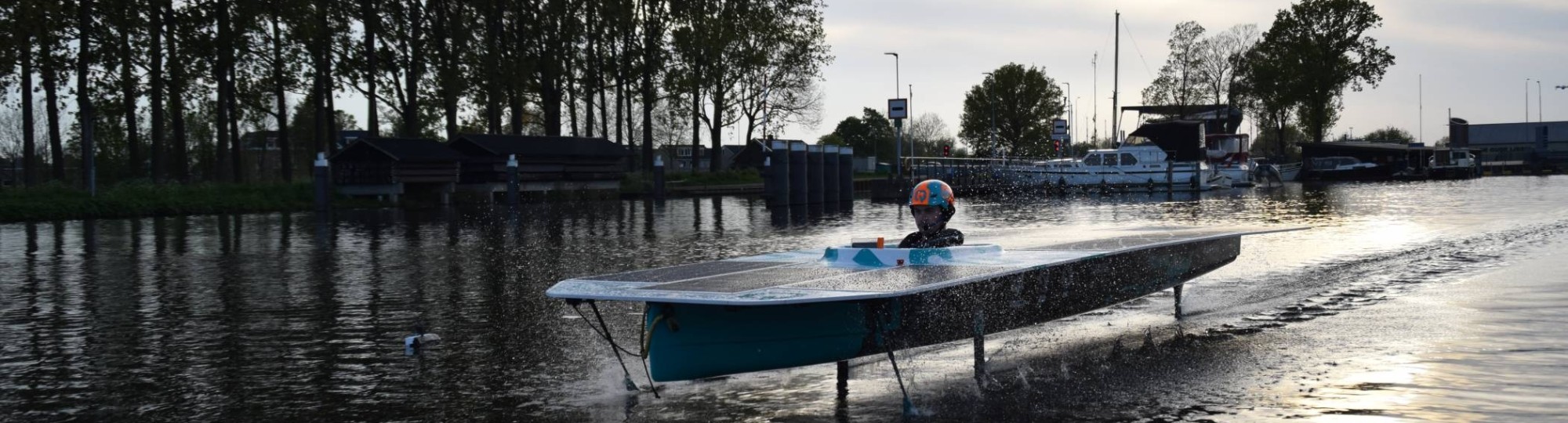 Solarboat testvaart