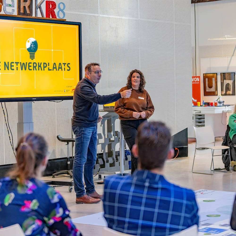 Foto's bij de Netwerkplaats tijdens het evenement 'CvB in de Achterhoek'