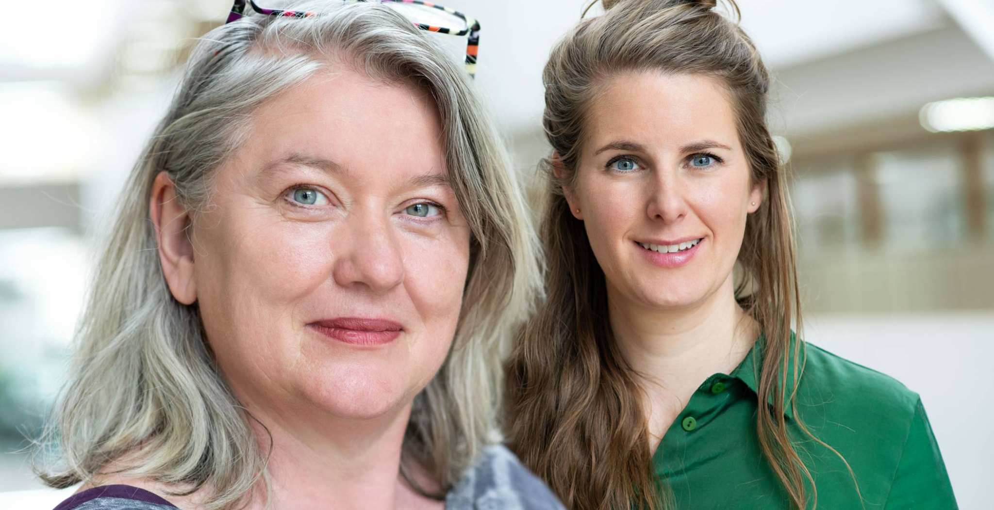 Foto van Martine Derks en Loes Nobbe, programmamanagers Samen Opleiden 