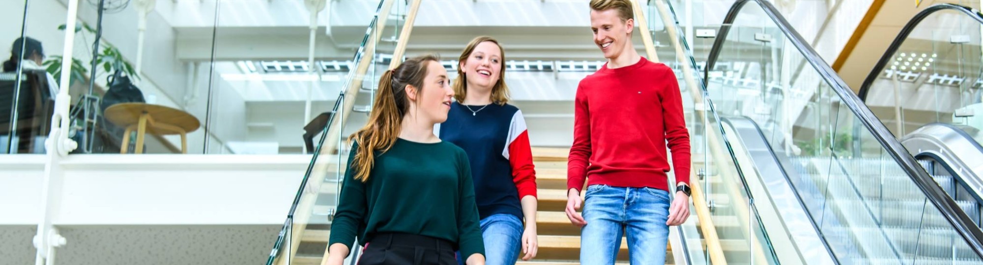 Studenten van de academie it en mediadesign