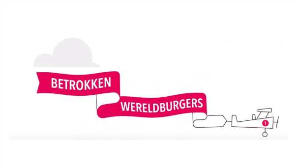 Animatie betrokken wereldburgers