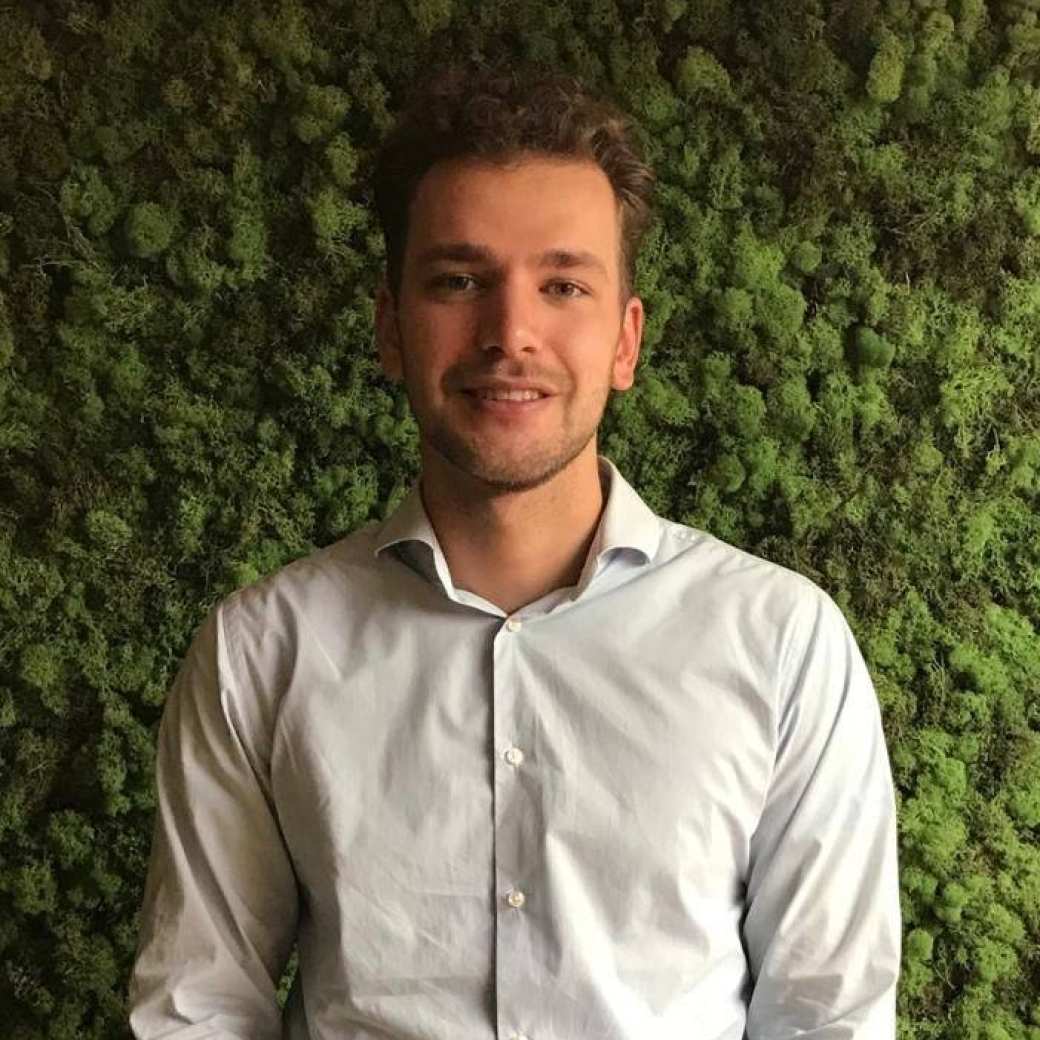 Portretfoto Jesse de Klerk, HAN-alumnus bachelor F&C en master Circulaire Economie