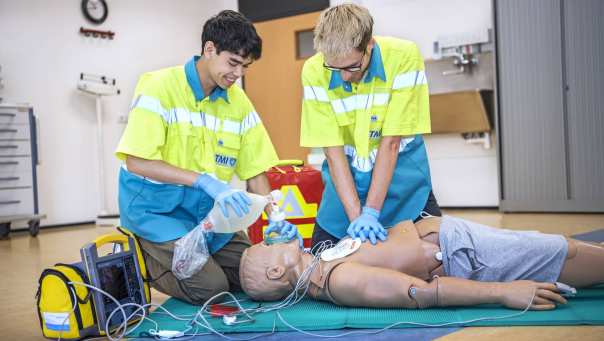 Reanimatie BMH studenten pop