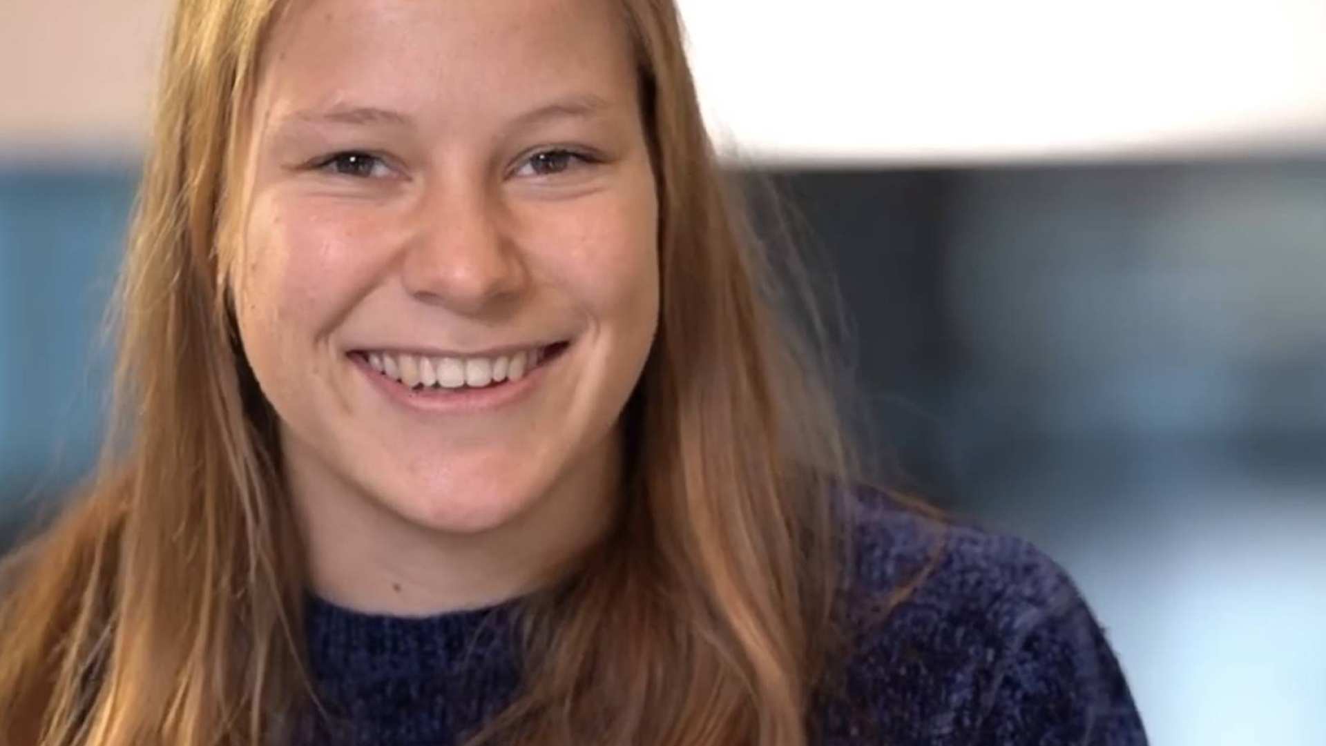 student Willemijn Mols van Master Sport- en Beweeginnovatie