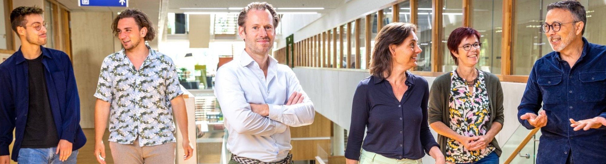 Het team van het lectoraat Technologie voor Gezondheid