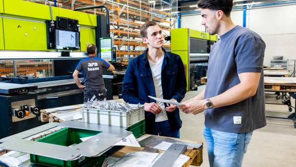 Studenten Technische Bedrijfskunde aan de HAN