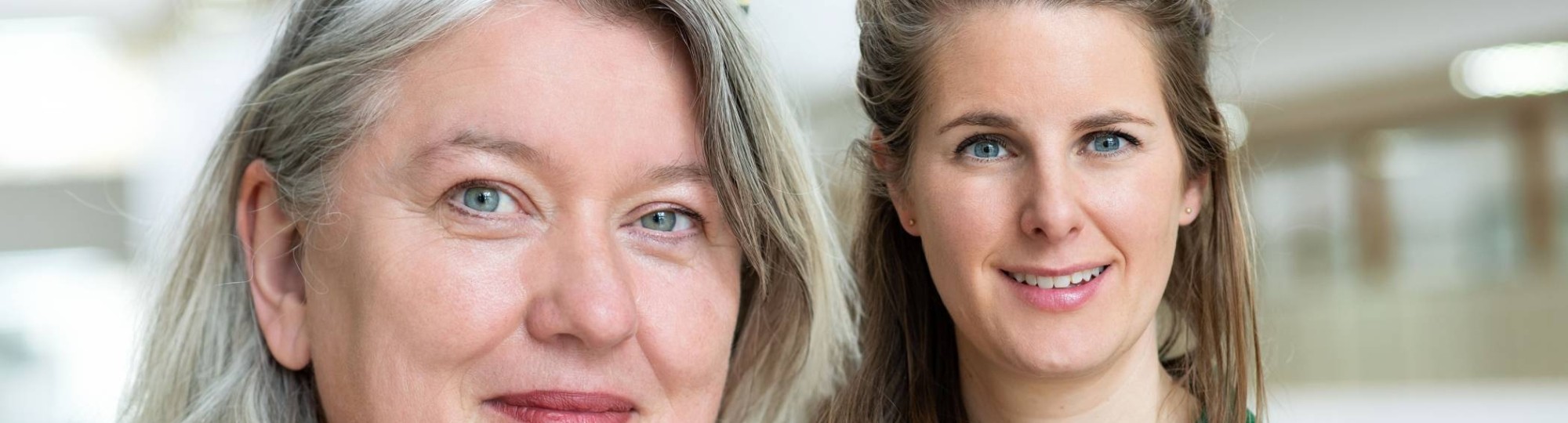 Foto van Martine Derks en Loes Nobbe, programmamanagers Samen Opleiden 