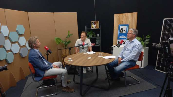 Podcast energietransitie. SEECE, Alfred Schut, Erik Linthorst en Jos Sanders