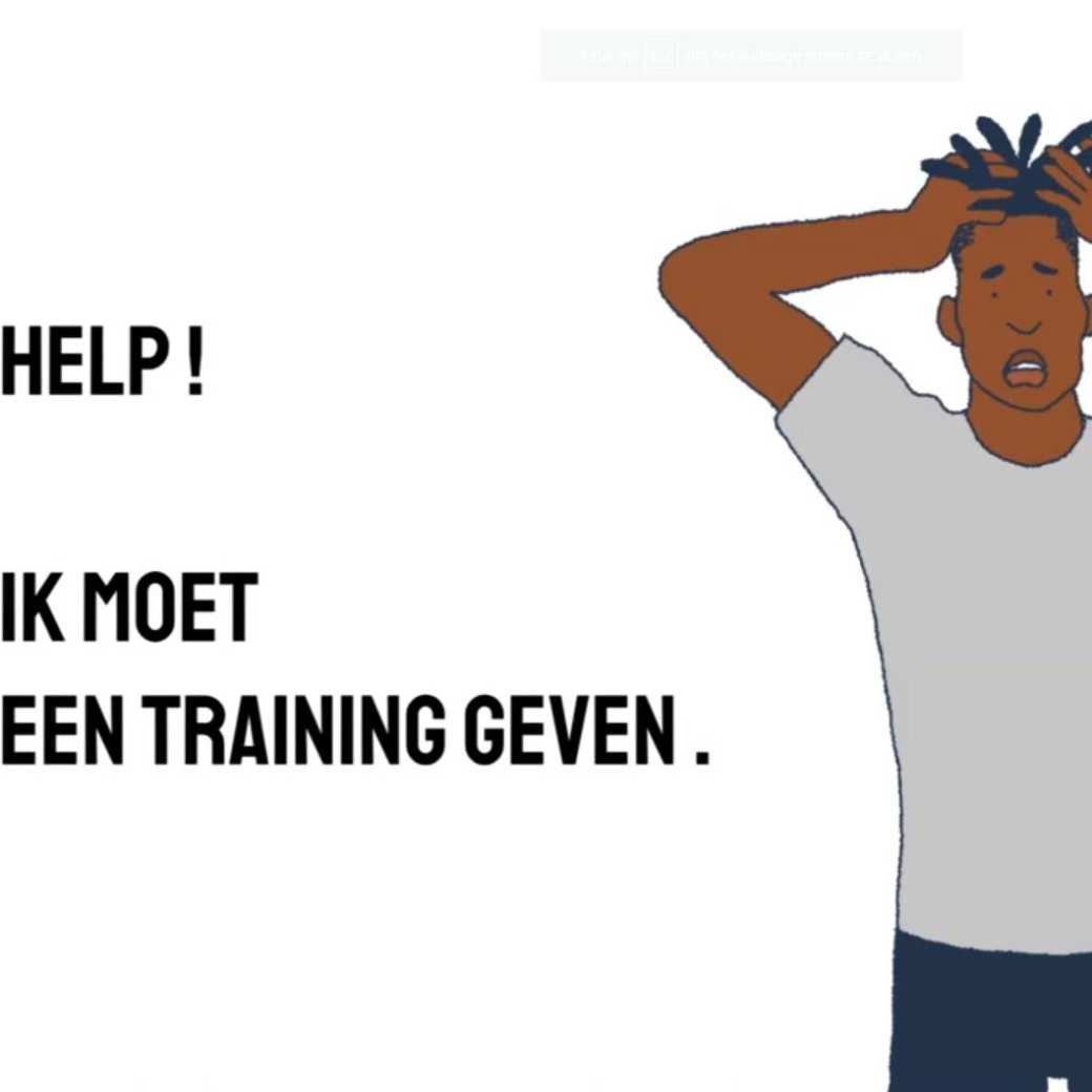 han sport en bewegen, hulp bij een sporttraining voorbereiding aandachtspunten youtube-video