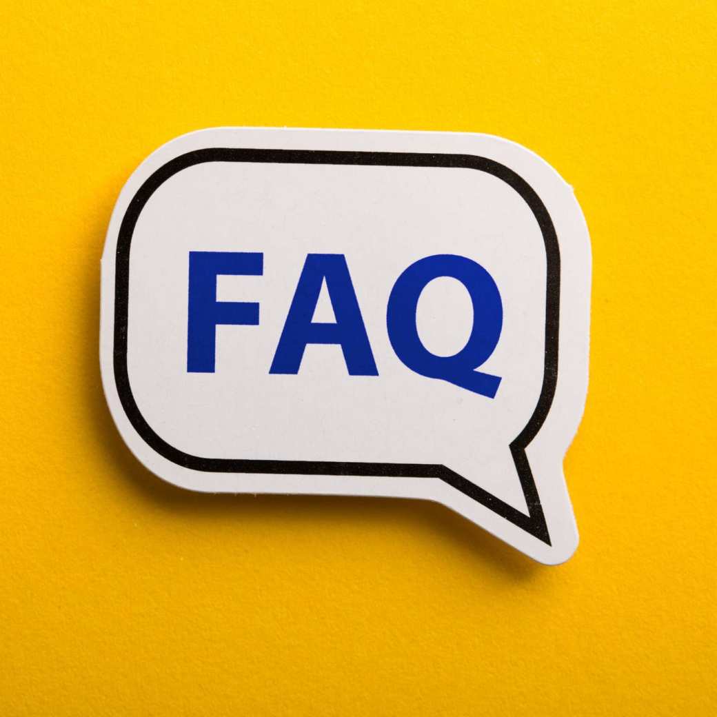 faq veelgestelde vragen geel