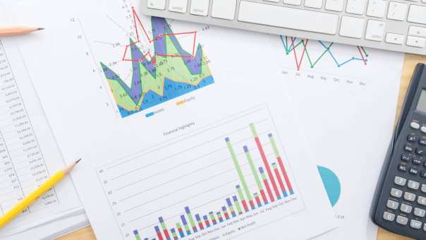 Stockbeeld interessegebied economie en bedrijf