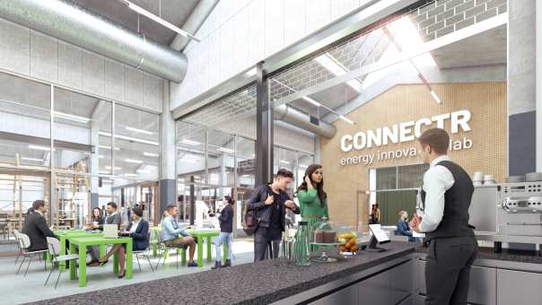 Conceptbeeld hal Connectr