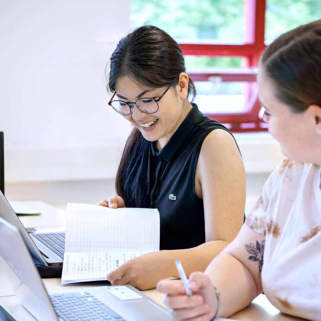 Klaslokaal 2 studenten BMH