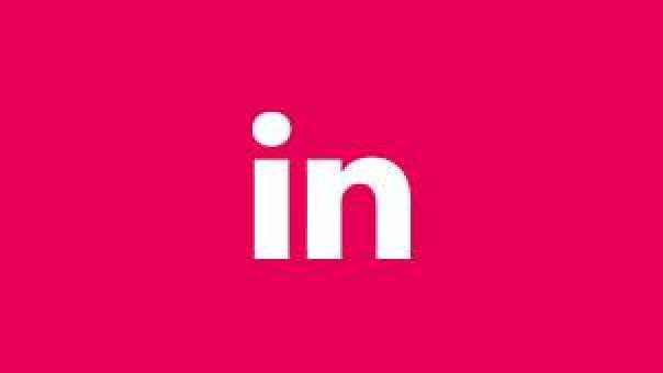 linkedin icoon voor in cards