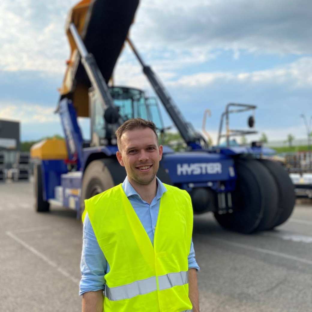 Bart Hoogeboom, Value Stream Manager Big Trucks bij Hyster-Yale