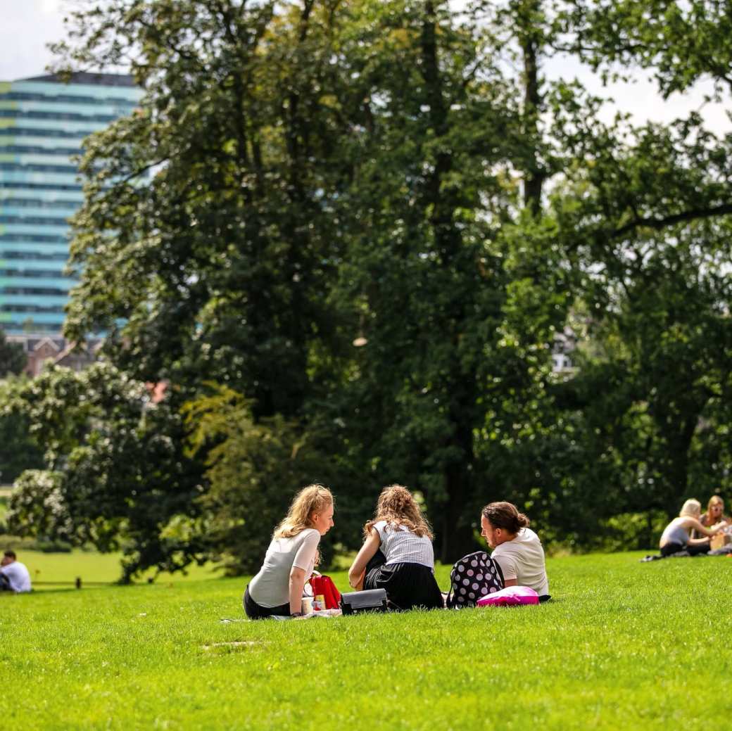 studenten in Park Presikhaaf