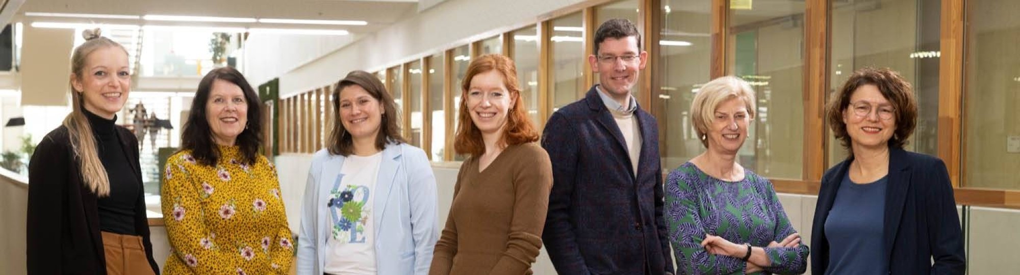 Het team van het lectoraat Wijkverpleging