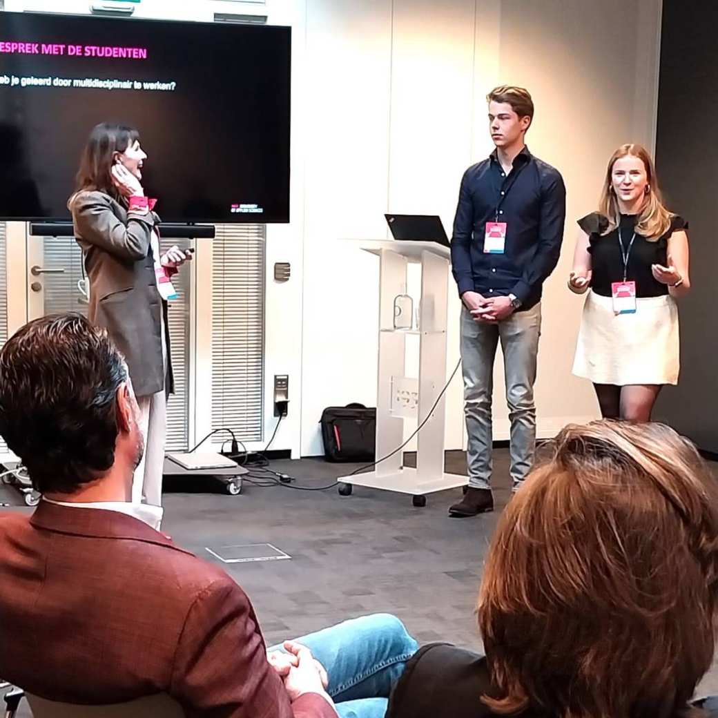 workshop op het vereniging hogescholen congres 2024 over multidisciplinair samenwerken tijdens het toegankelijke mondzorgproject van o.a. lectoraat human communication development.