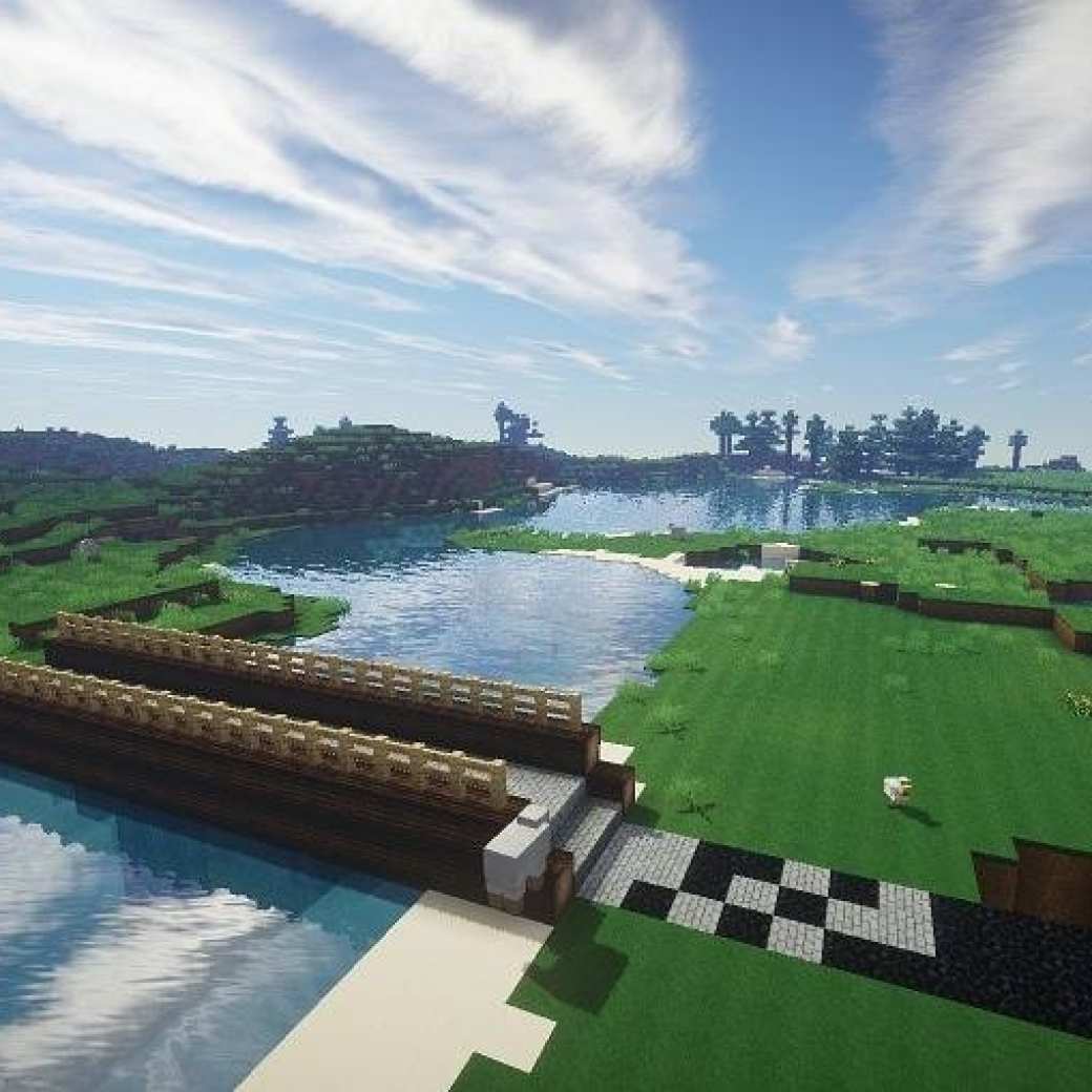 foto van het computerspel Minecraft