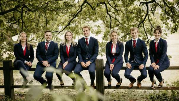 Studenten van de tweejarige opleiding Bedrijfskunde Sustainable International Business