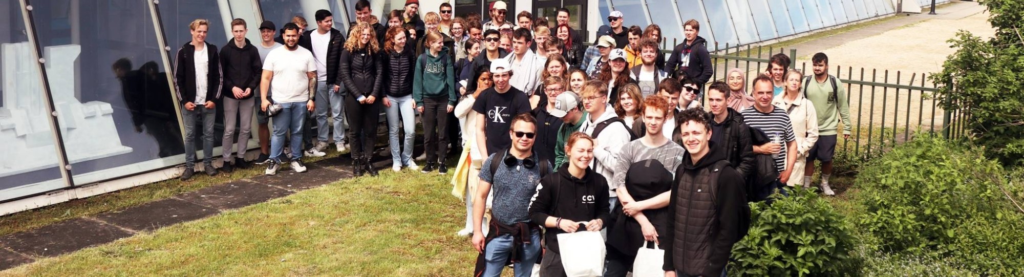 Groep internationale studenten