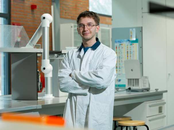 Chemistrystudent Jan Novoselec is vice-voorzitter van de Academieraad