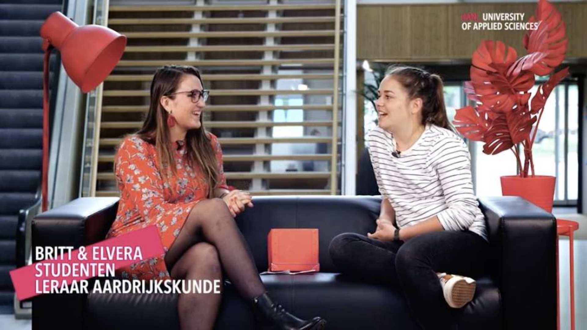 uit video Ask A Student, Leraar Aardrijkskunde, studenten vertellen over studie