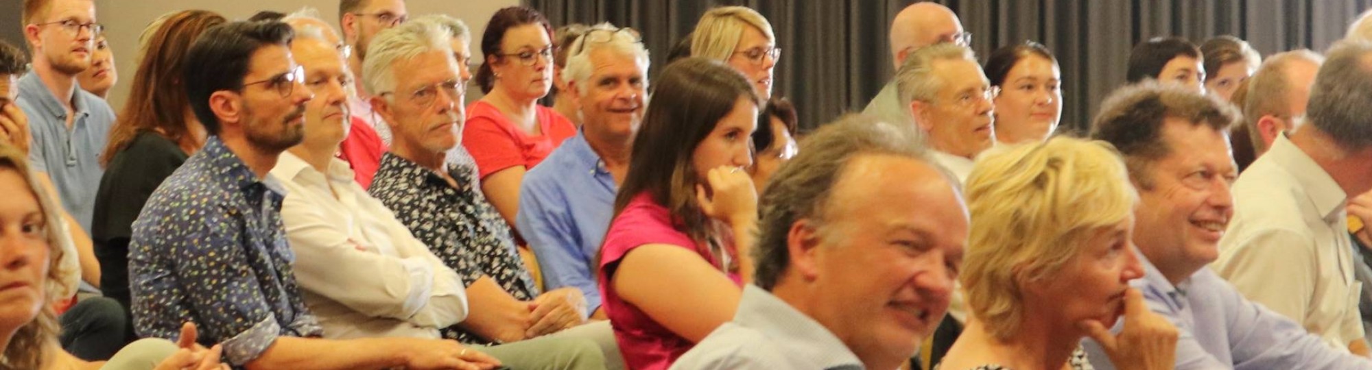 Plenaire sessie bij het HAN-symposium 'Als alleen geld niet meer leidend is'.