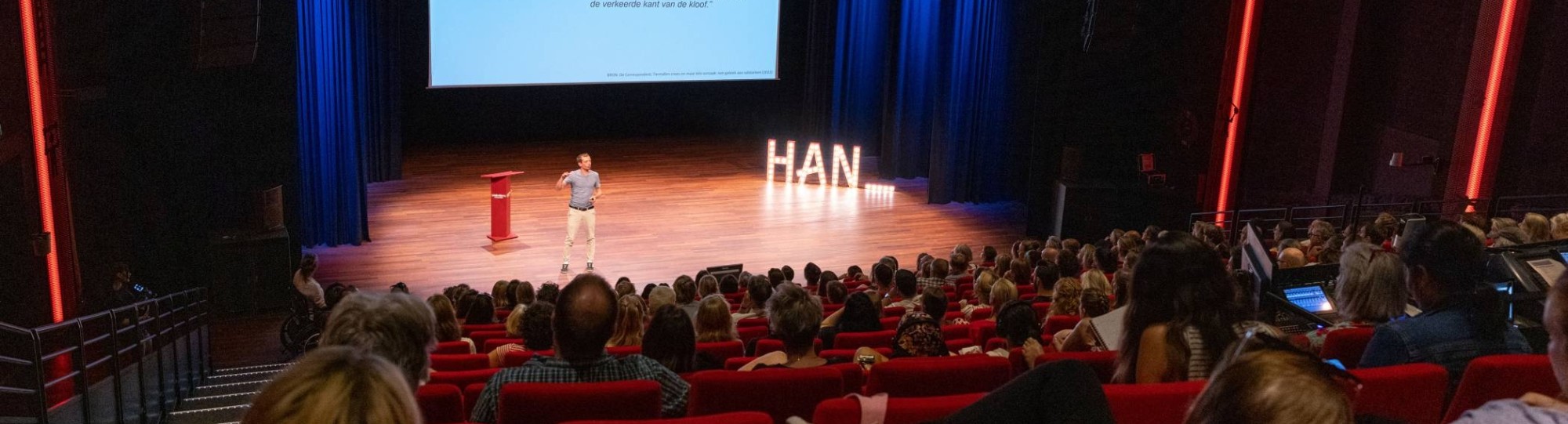 Tim 'S Jongers tijdens het Symposium Sociaal - Fair Health