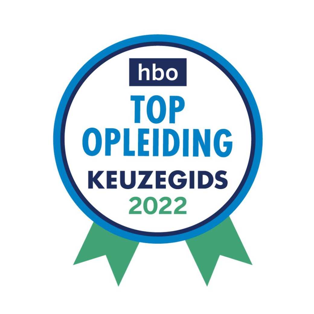 Topopleiding, hbo, studiekeuzegids, stempel, sticker, 2022