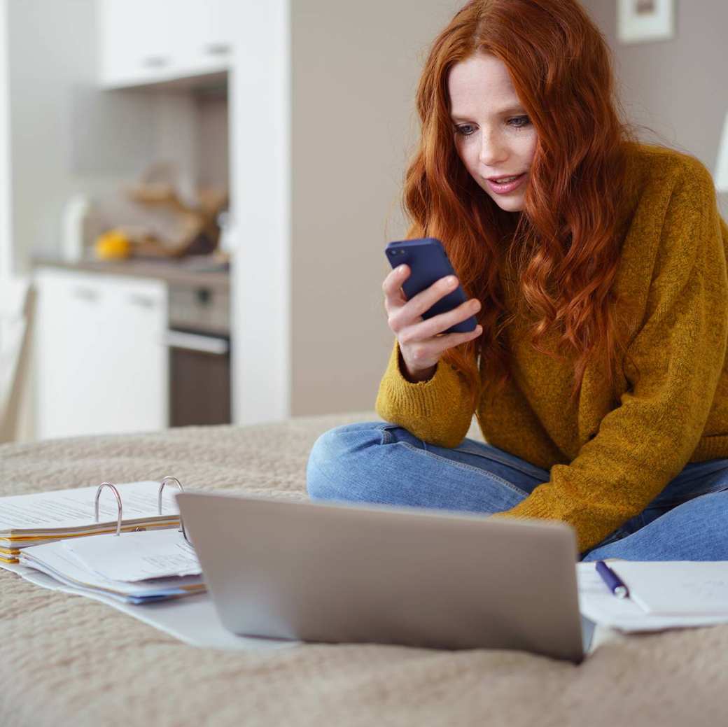 Stockfoto thuiswerken laptop, hrm, human resource management