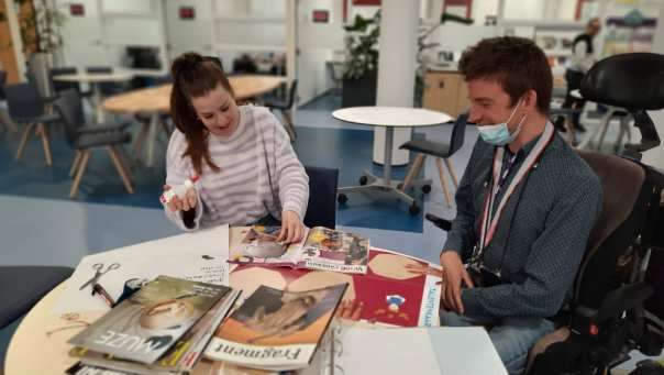 STERKplaats Kapittelweg 33, STERKstudent en student Social Work werken samen. 