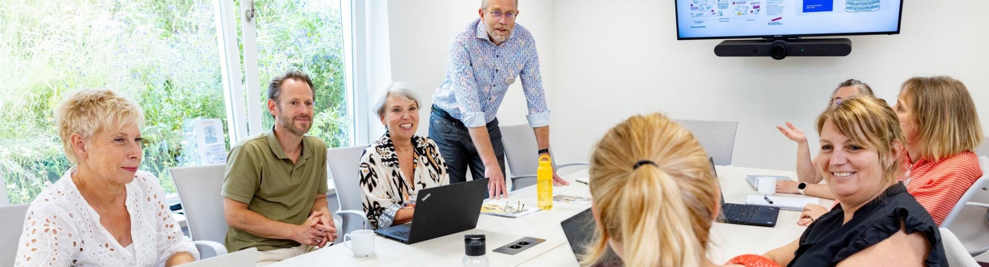 Fotoshoot vergaande samenwerking door HAN academie gezondheid en vitaliteit bij de Waalboog.