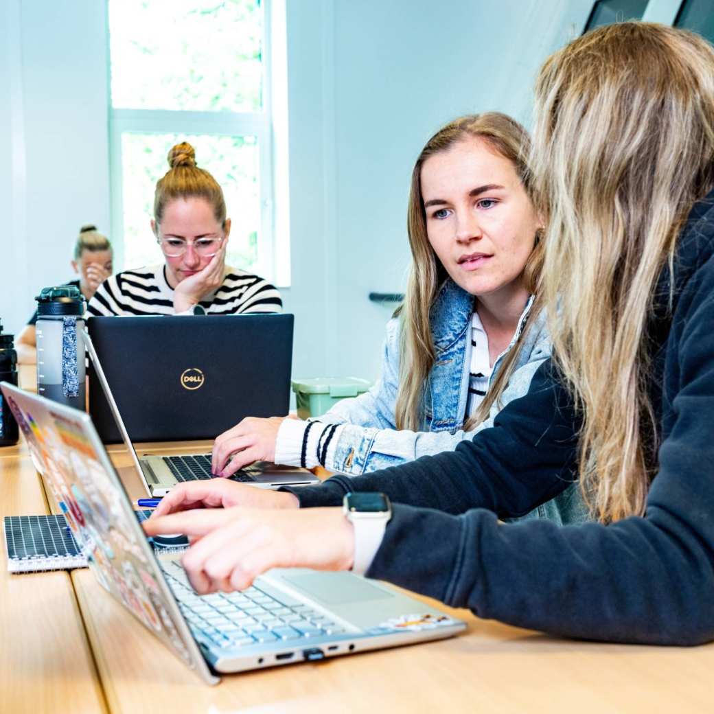 studenten alo deeltijd in klas Papendal