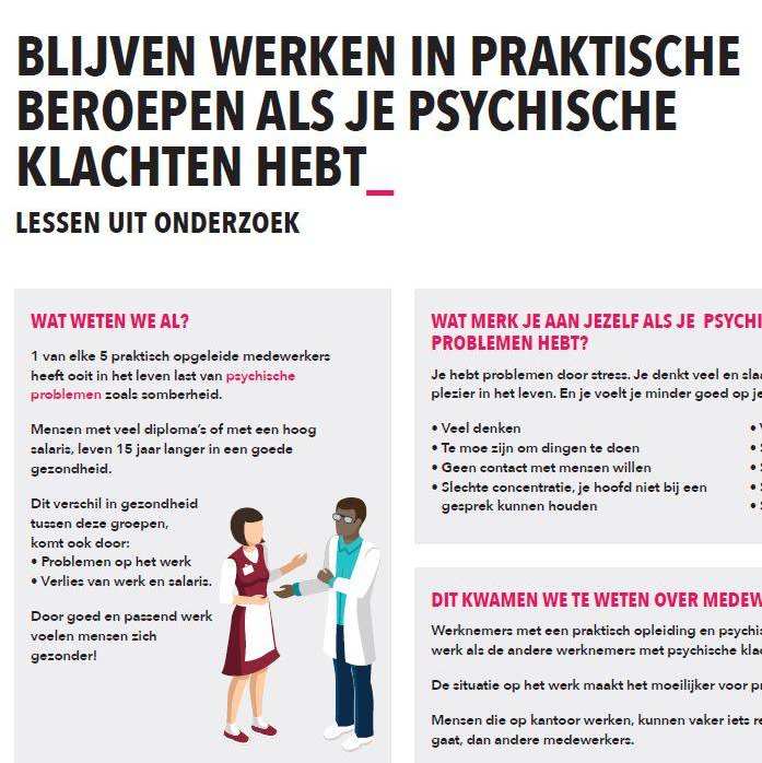 Uitsnede factsheet De mentaal gezonde zaak